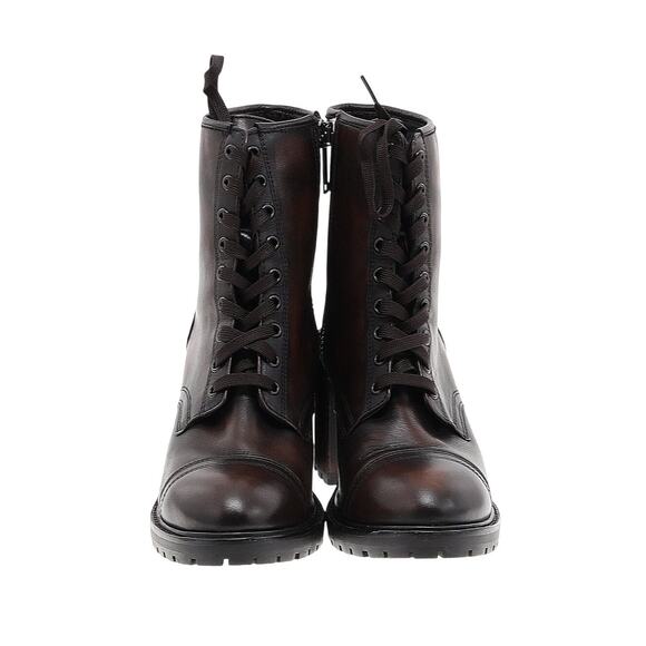 Thursday Boot Company Rebel Zip Up Leather Boots Size 10.5 Handmade - Picture 3 of 9